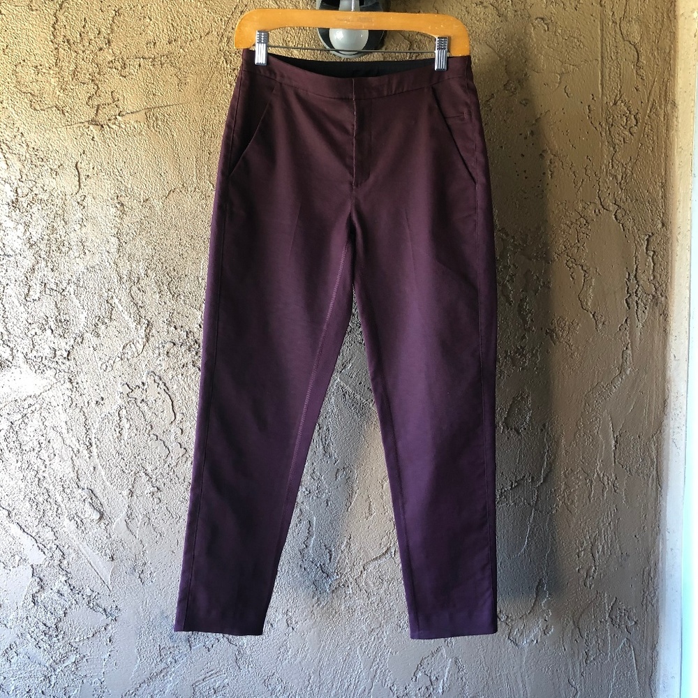 LULULEMON City Trek Trouser Bordeaux Size 4
